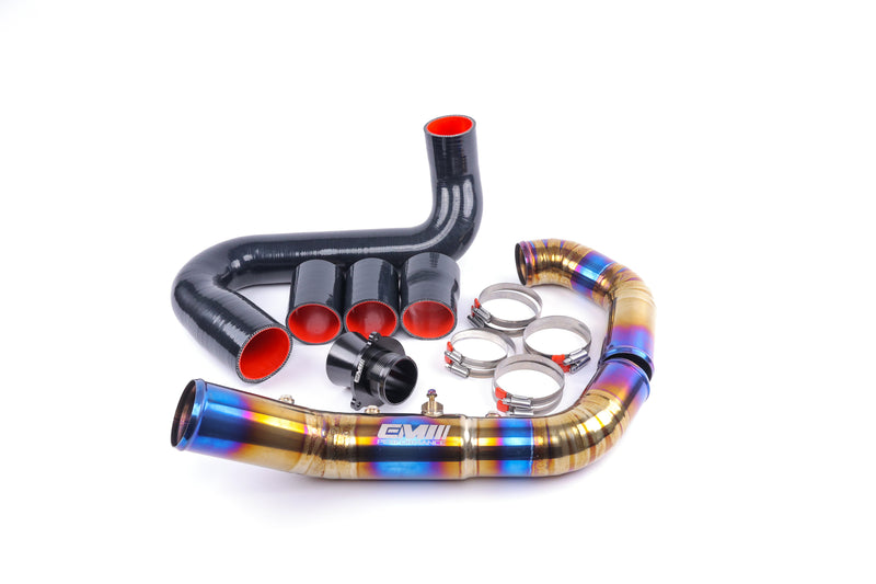 Load image into Gallery viewer, EM HIGH PERFORMANCE INTERCOOLER (Evo VERSION) WITH TURBO CHARGE PIPE FOR B9 C8 2.0T