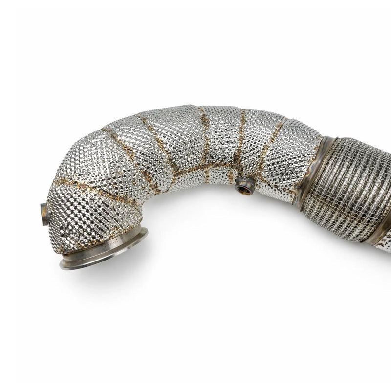 Load image into Gallery viewer, EM 4” AWD Exhaust High Flow Catless Downpipe for 2.0T MQB Platform