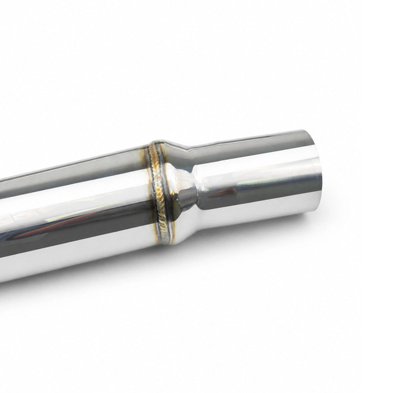 Load image into Gallery viewer, EM 3.5” Exhaust Downpipe for 1.8/2.0T MQB vehicles (High Flow CAT Optional)