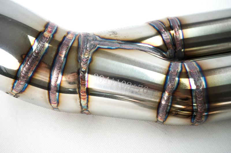Load image into Gallery viewer, EM™ 2025 New Vesion T4 V-BAND Manifold With 4'' Downpipe And Midpipe For EA855 RS3/TTRS