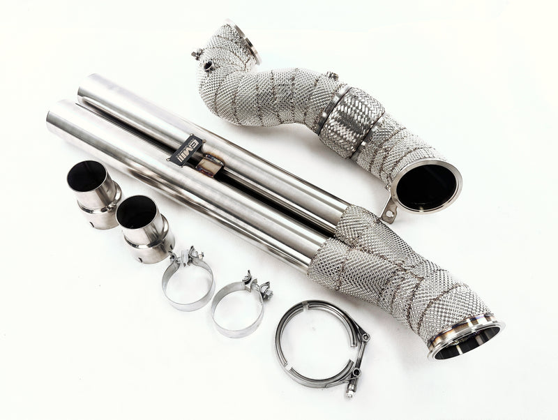 Load image into Gallery viewer, 4'' Catless Downpipe For RS3/TTRS EA855