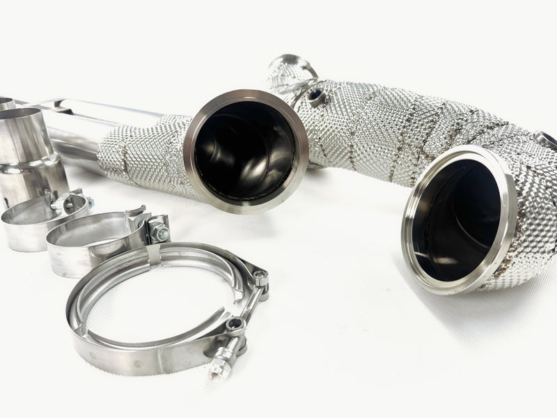 Load image into Gallery viewer, 4'' Catless Downpipe For RS3/TTRS EA855