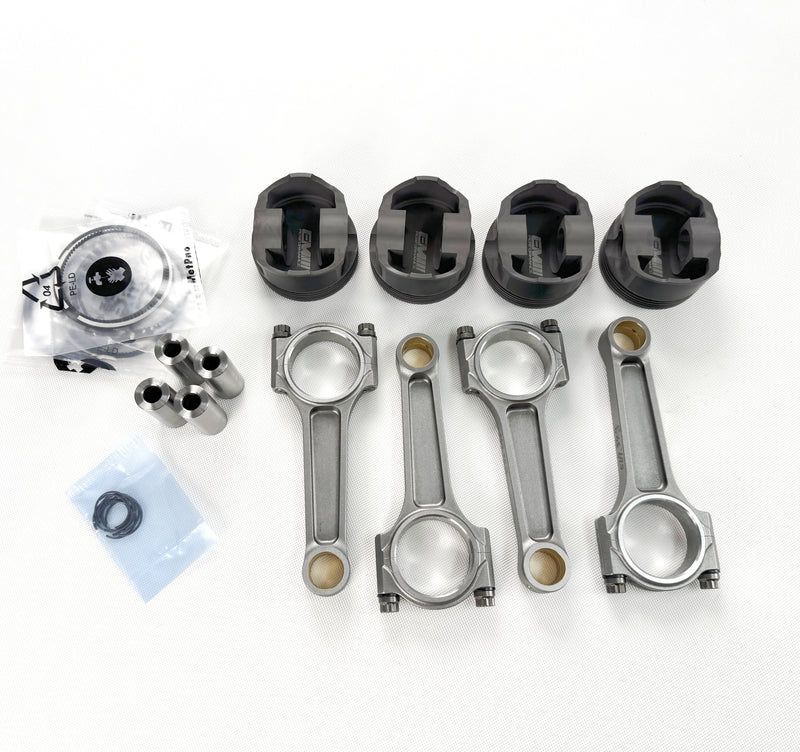 Load image into Gallery viewer, EM™ Forged Pistons Conrods Kits AUDI VW 2.0T TSI TFSI EA888 Gen 3