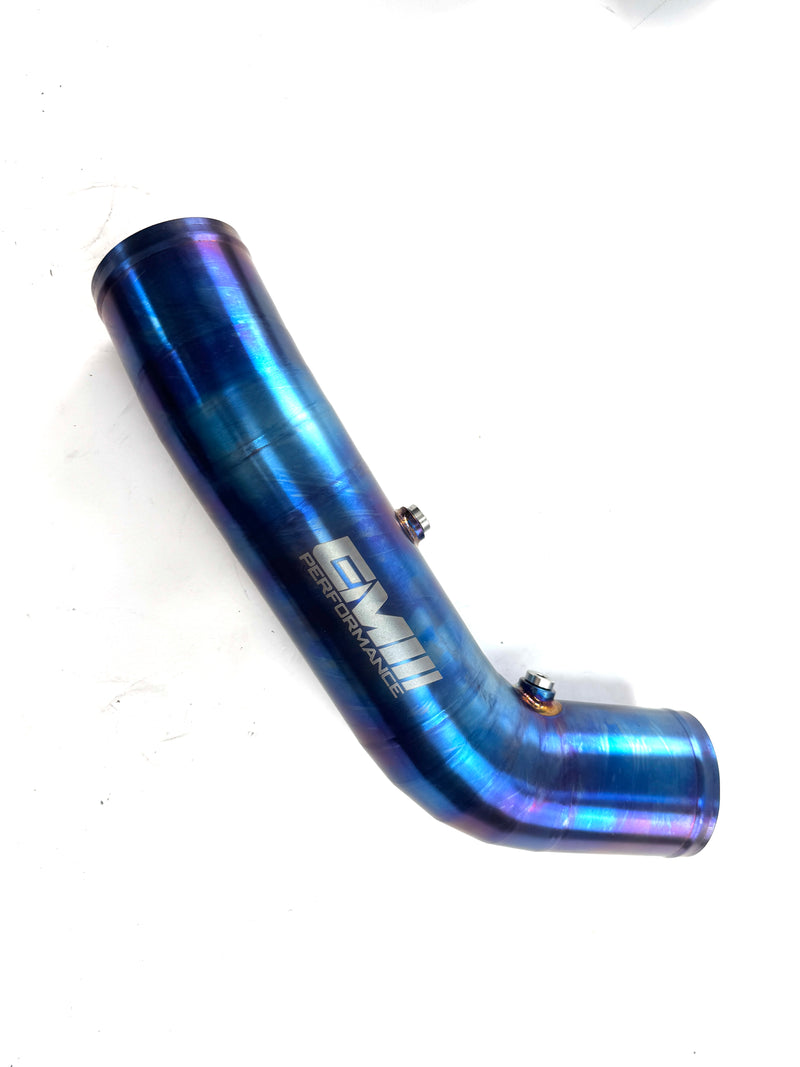 Load image into Gallery viewer, EM Throttle Elbow BOV & Titanium Charge Pipe Kit For RS3/TTRS 2.5TFSI EA855 DAZA