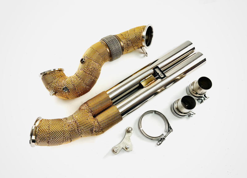 Load image into Gallery viewer, 4'' Catless Downpipe For RS3/TTRS EA855