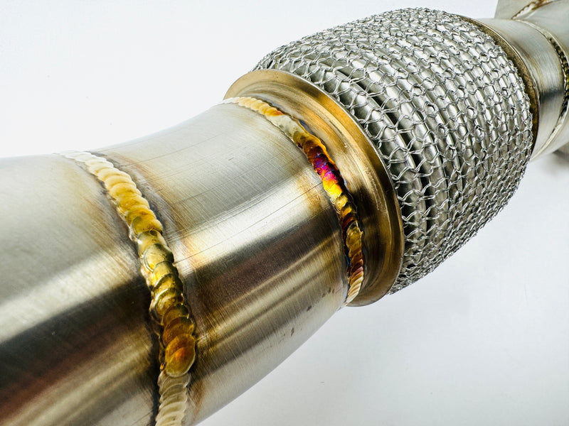 Load image into Gallery viewer, EM BMW S58 HIGH-FLOW CATS DOWNPIPES