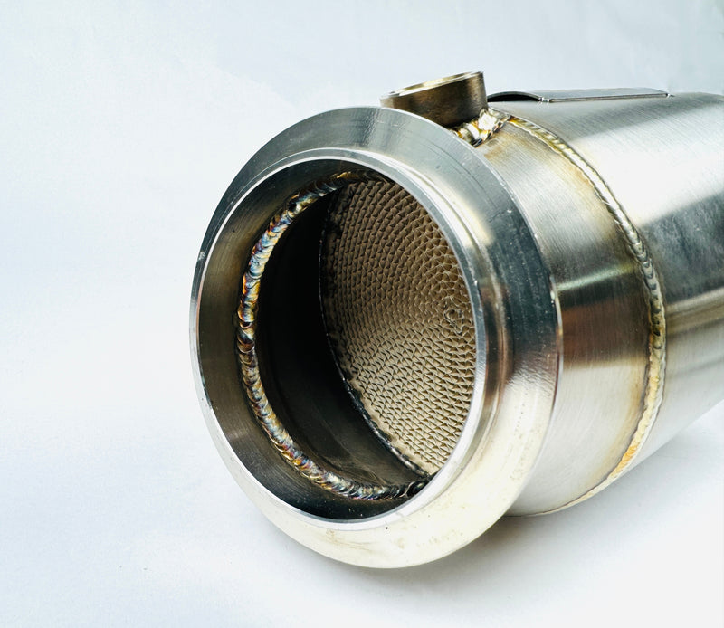 Load image into Gallery viewer, EM BMW S58 HIGH-FLOW CATS DOWNPIPES