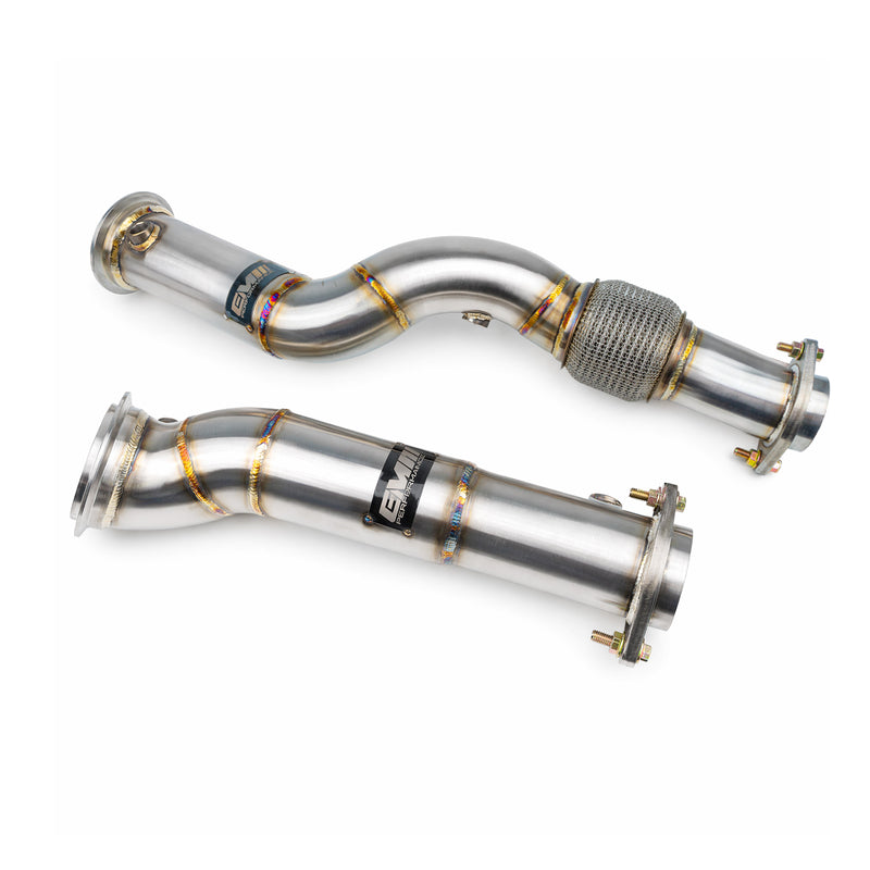 Load image into Gallery viewer, EM BMW S58 HIGH-FLOW CATS DOWNPIPES
