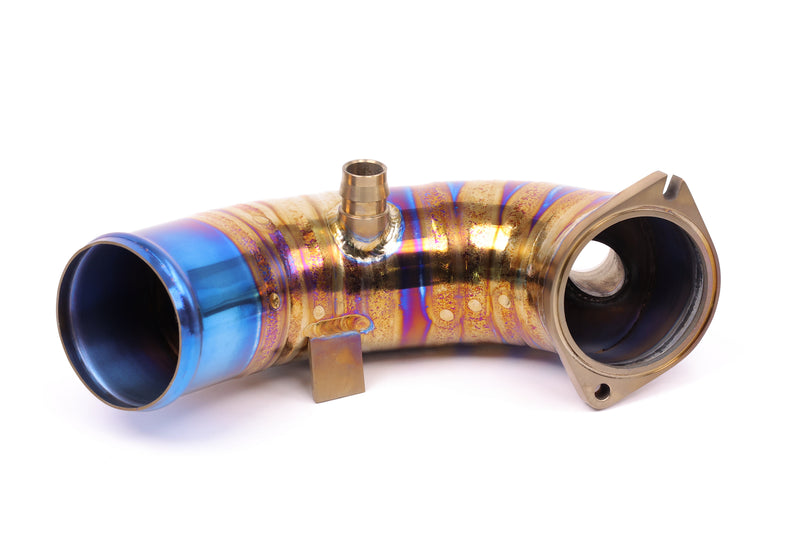 Load image into Gallery viewer, EM 3.0" UPGRADED TURBO INLET PIPE FOR B9 C8 3.0T