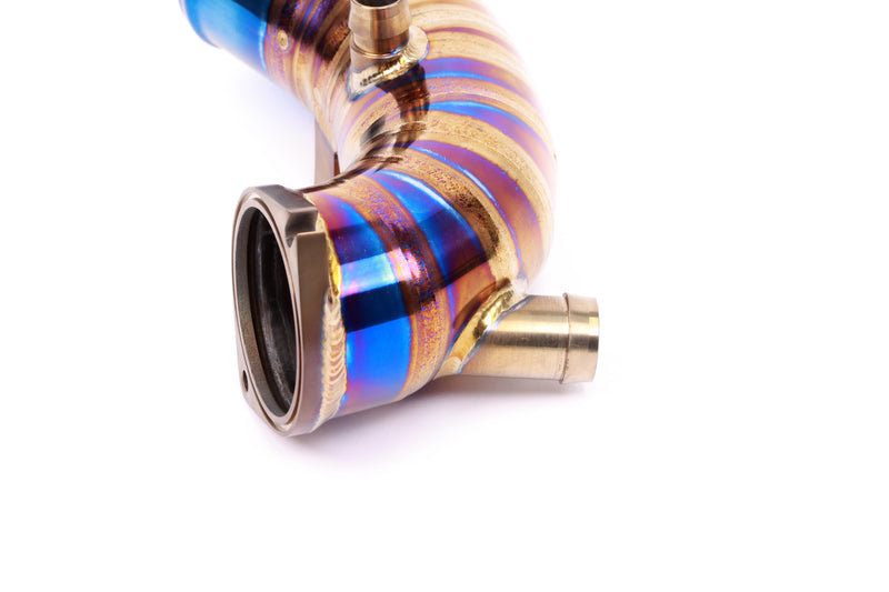 Load image into Gallery viewer, EM 3.0" UPGRADED TURBO INLET PIPE FOR B9 C8 3.0T