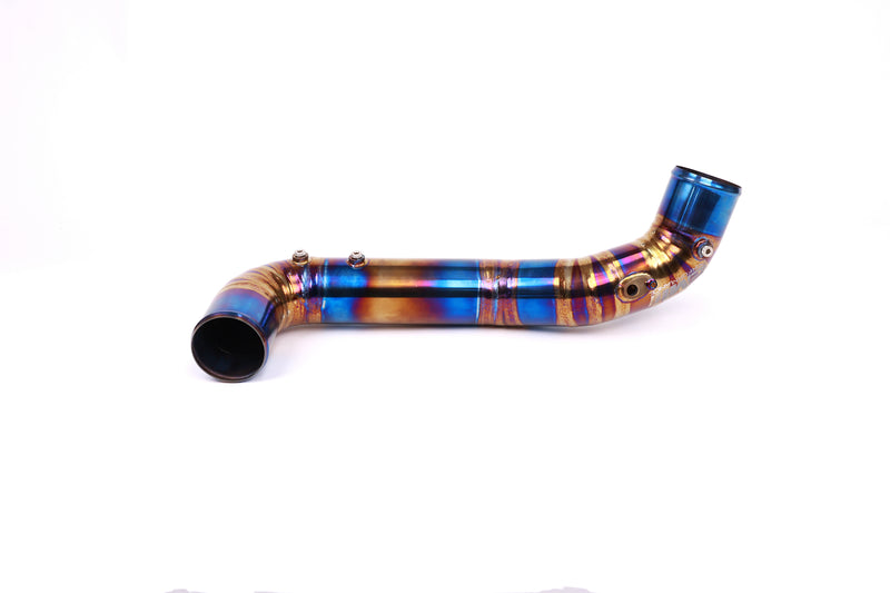 Load image into Gallery viewer, UPGRADED TITANIUM TURBO CHARGE PIPE FOR B9 C8 3.0T