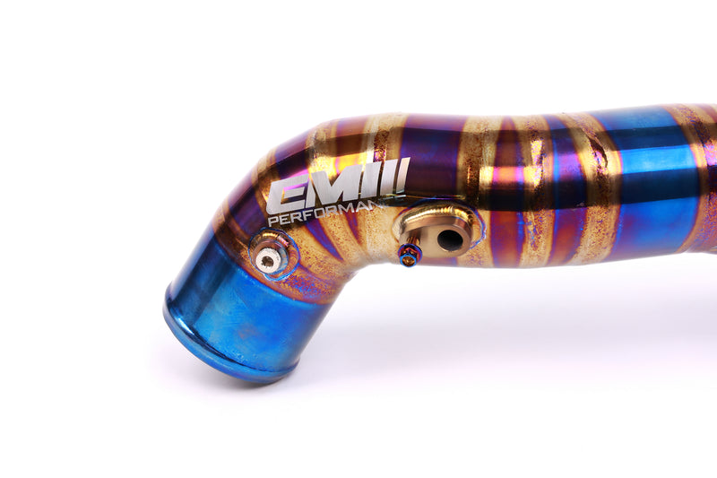 Load image into Gallery viewer, UPGRADED TITANIUM TURBO CHARGE PIPE FOR B9 C8 3.0T