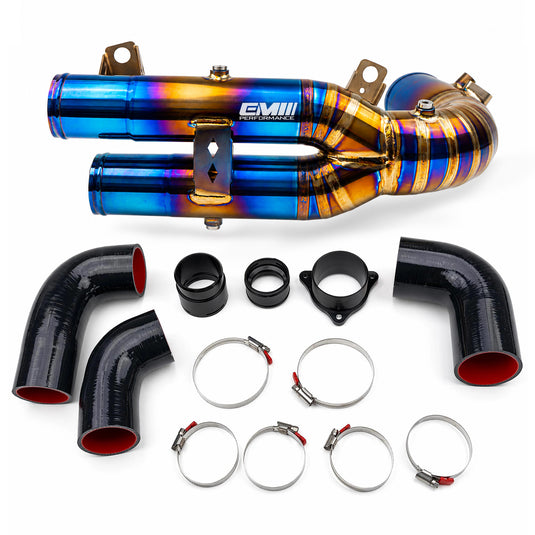EM BMW G8X S58 Titanium Charge Pipe