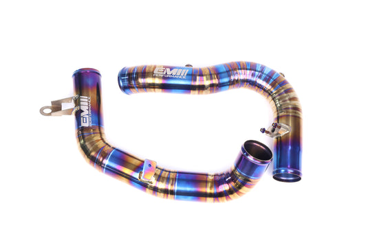 EM 2.5″ Titanium Turbo Charge Pipe Set Upgrade For 2.0T MQB,MQB EVO