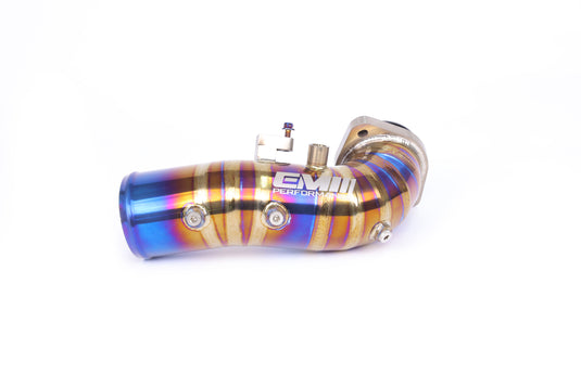 EM B58Tu G-Series CHARGE AIR COOLER MANIFOLD WITH CHARGE COOLER WATER RADIATOR‘Golden'