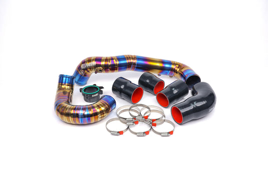 UPGRADED TITANIUM TURBO CHARGE PIPE FOR B9 C8 3.0T