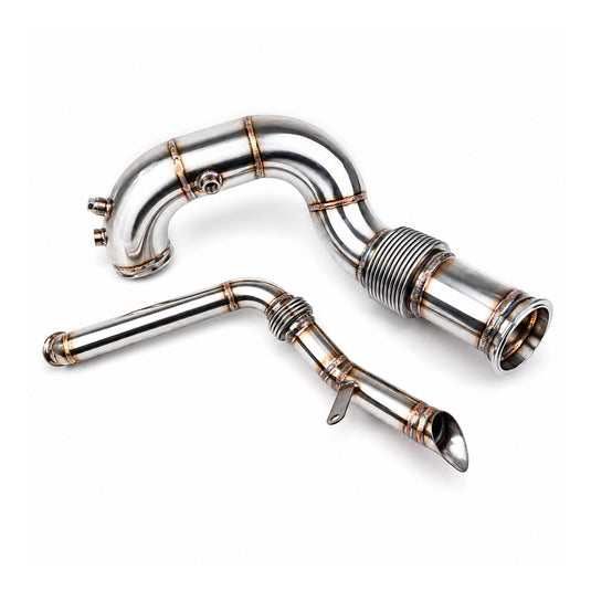 EM T3 V Band Reverse Rotation Turbo Kit For MQB 2 Port Engine Head