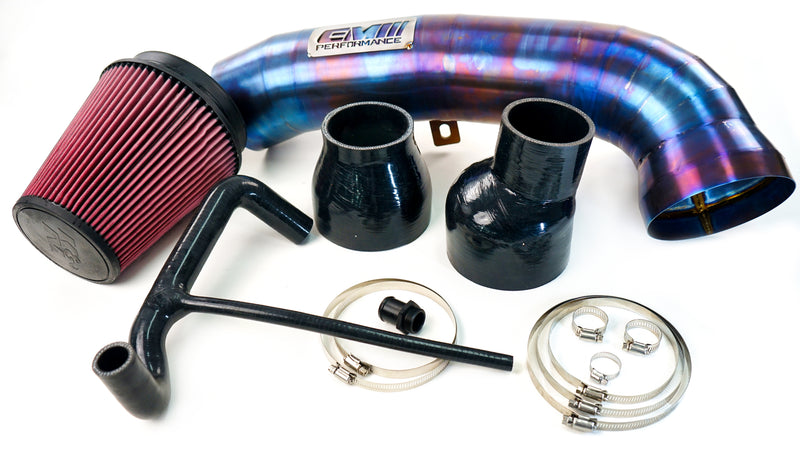 Load image into Gallery viewer, New EM  RS3/TTRS 2.5TFSI 5&quot; Titanium Intake System (EA 855）
