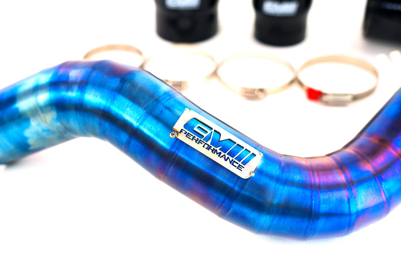 Load image into Gallery viewer, EM UPGRADE CHARGE TITANIUM PIPES FOR AUDI RS3/TTRS EA 855
