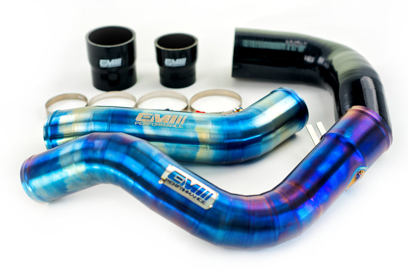 Load image into Gallery viewer, EM UPGRADE CHARGE TITANIUM PIPES FOR AUDI RS3/TTRS EA 855
