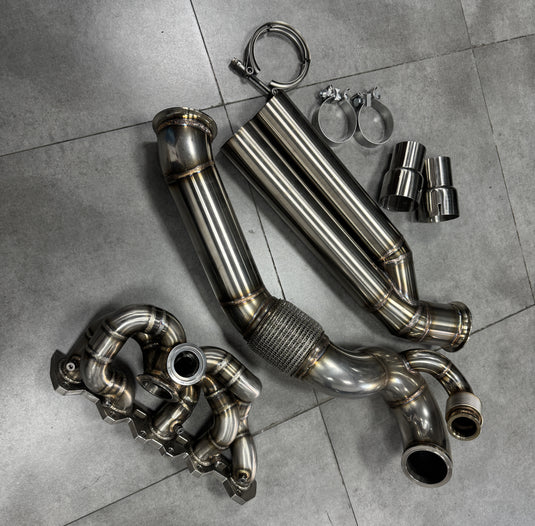 Version 2024 RS3/TTRS 2.5T EA855 Manifold With Downpipe And Midpipe-A Clearance Sale