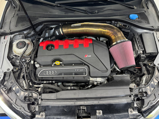 New EM  RS3/TTRS 2.5TFSI 5" Titanium Intake System (EA 855）