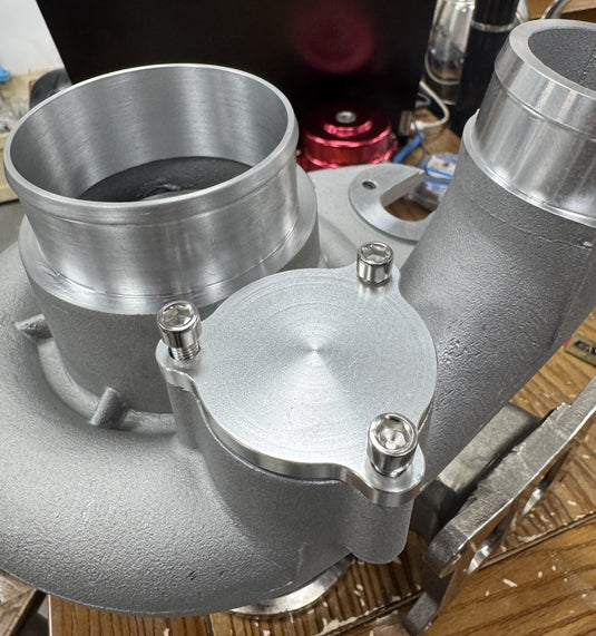 CHARGE PIPE KIT WITH BOV BLOCK OFF PLATE
