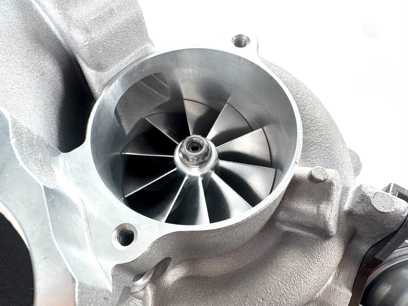 Load image into Gallery viewer, EM UPGRADE HYBRID BALL BEARING TURBOCHARGER FOR AUDI EA839 3.0T S4 S5
