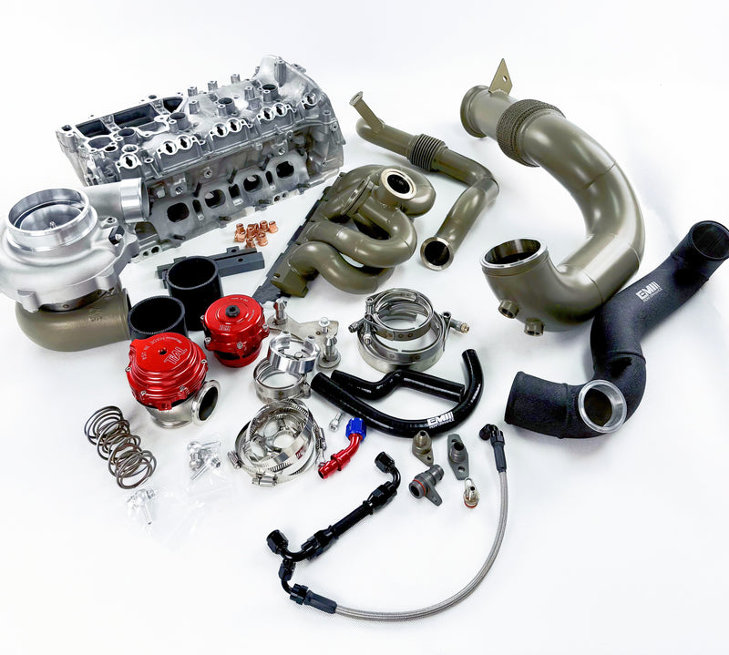 Load image into Gallery viewer, EM™ Full Frame Turbo Kit &amp; 4 Port Engine Head For EA888 Gen3
