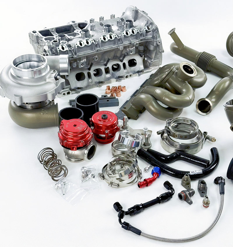 Load image into Gallery viewer, EM™ Full Frame Turbo Kit &amp; 4 Port Engine Head For EA888 Gen3
