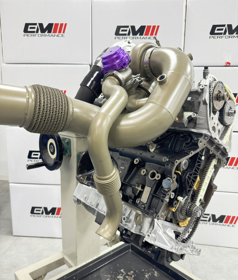 Load image into Gallery viewer, EM™ Full Frame Turbo Kit &amp; 4 Port Engine Head For EA888 Gen3
