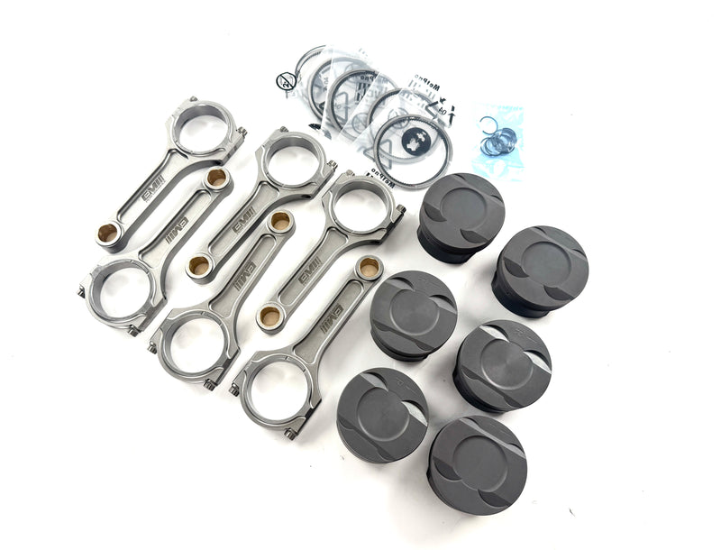 Load image into Gallery viewer, EM™ Forged Pistons Conrods Kits AUDI VW 3.0T TSI TFSI EA839 S4 RS4
