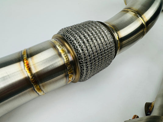 EM BMW S58 HIGH-FLOW CATS DOWNPIPES