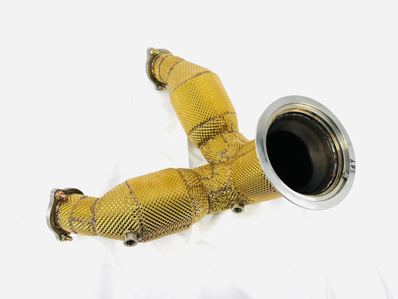 Load image into Gallery viewer, EM™ DOWNPIPE FOR AUDI B9 EA839 3.0T
