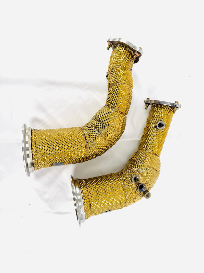 Load image into Gallery viewer, EM™ DOWNPIPE FOR AUDI B9/B9.5 RS4 RS5 EA839 2.9T
