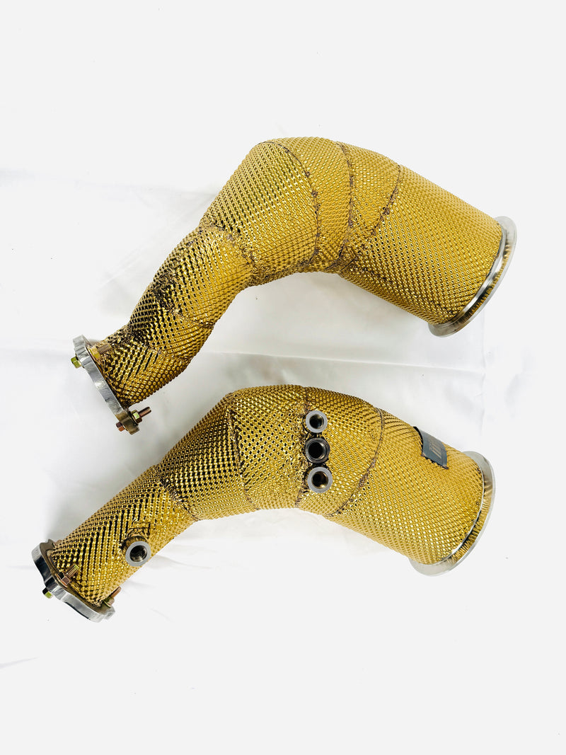 Load image into Gallery viewer, EM™ DOWNPIPE FOR AUDI B9/B9.5 RS4 RS5 EA839 2.9T
