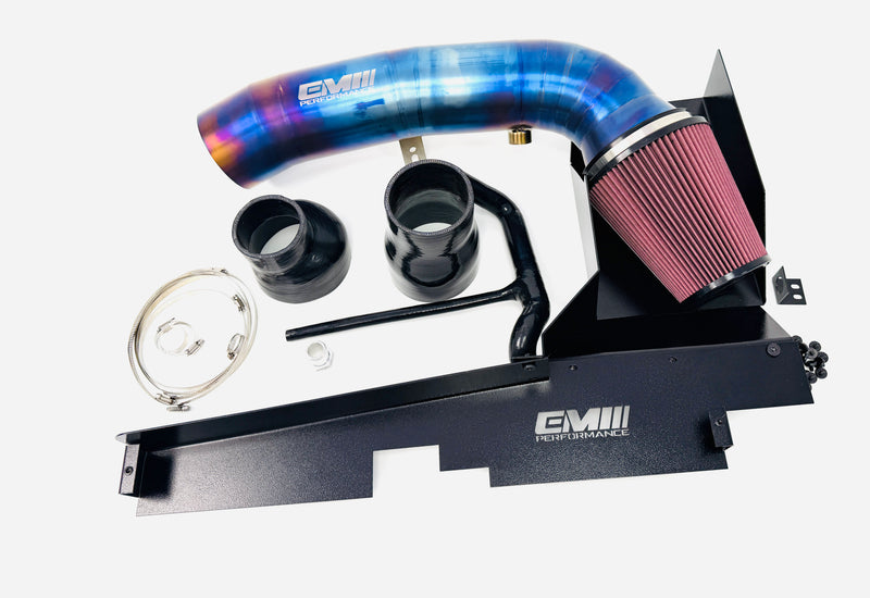 Load image into Gallery viewer, EM™ 5'' Titanium Air Intake With Air Guide For Audi TTRS 8S / RS3 8V 8Y
