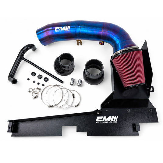 EA855 5'' Titanium Air Intake With Air Guide For Audi TTRS 8S / RS3 8V 8Y EM Performance