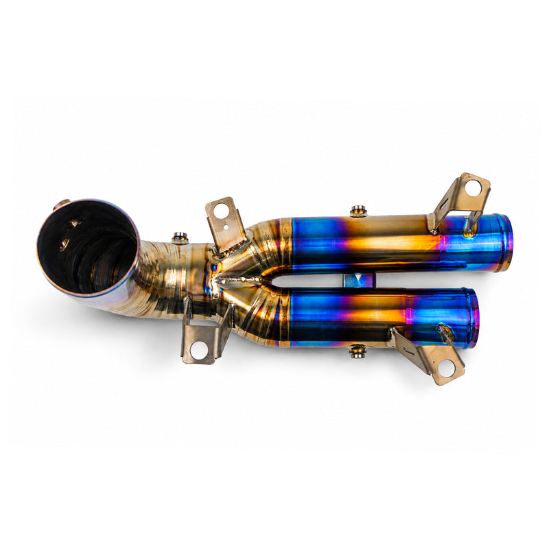 Load image into Gallery viewer, EM BMW G8X S58 Titanium Charge Pipe
