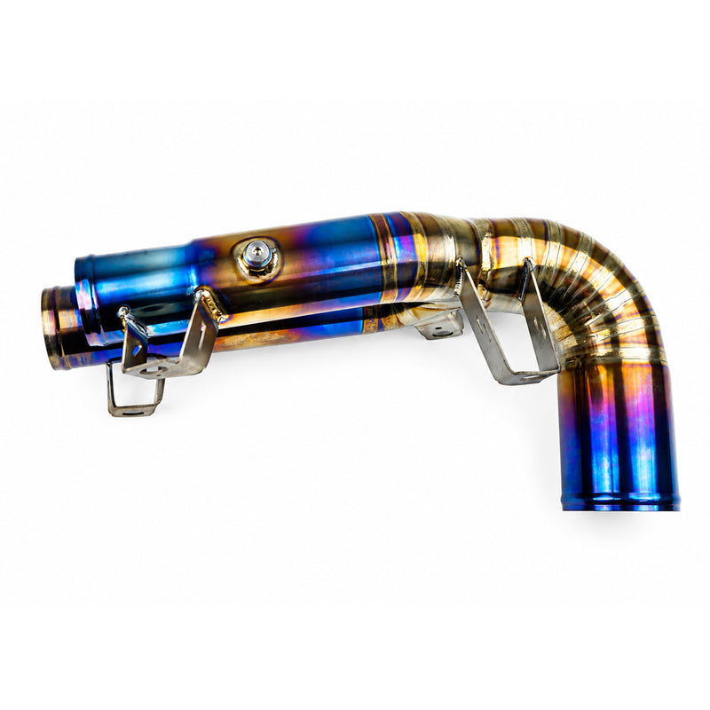 Load image into Gallery viewer, EM BMW G8X S58 Titanium Charge Pipe
