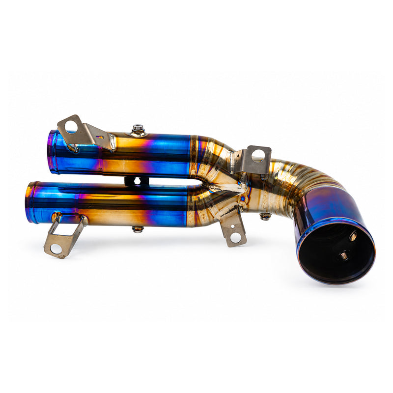 Load image into Gallery viewer, EM BMW G8X S58 Titanium Charge Pipe
