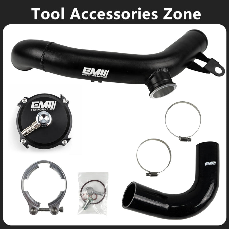 Load image into Gallery viewer, FULL FRAME EM900 .72AR UPGRADE TURBOCHARGER FOR MQB 2.0T
