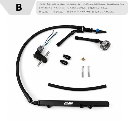Ethanol Sensor & MPI Fuel Rail Conversion Kit For MQB EA888.3 V2