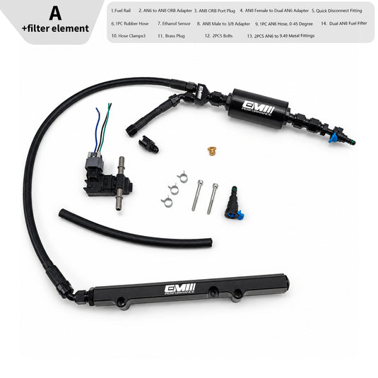 Ethanol Sensor & MPI Fuel Rail Conversion Kit For MQB EA888.3 V2