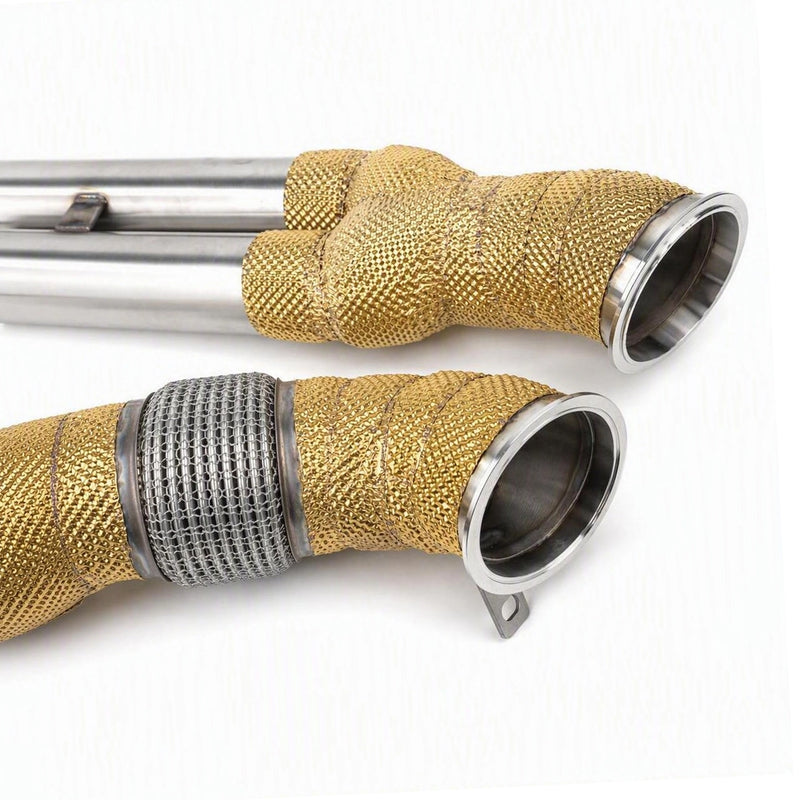 Load image into Gallery viewer, 4'' Catless Downpipe For RS3/TTRS EA855
