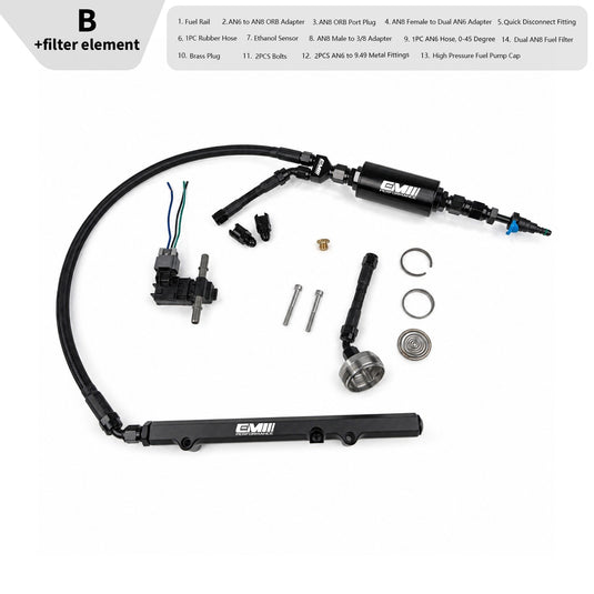 Ethanol Sensor & MPI Fuel Rail Conversion Kit For MQB EA888.3 V2