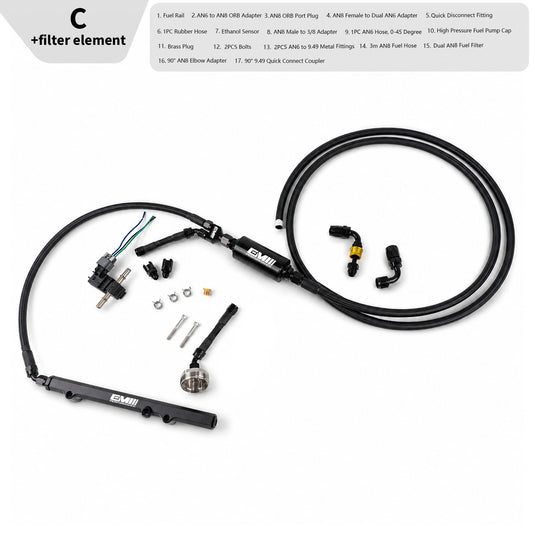 Ethanol Sensor & MPI Fuel Rail Conversion Kit For MQB EA888.3 V2