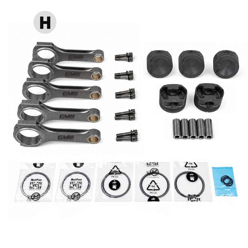 Load image into Gallery viewer, EA855 DAZA RS3 TTRS PISTONS AND CONRODS KIT
