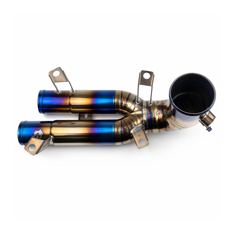 Load image into Gallery viewer, EM BMW G8X S58 Titanium Charge Pipe
