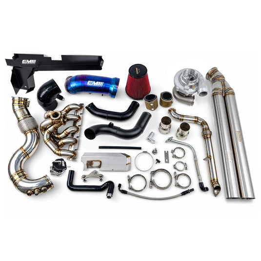 EM 2O26 TOP-MOUNTED T3 Sized NG Turbo Kit FOR RS3/TTRS 2.5TFSIEA855